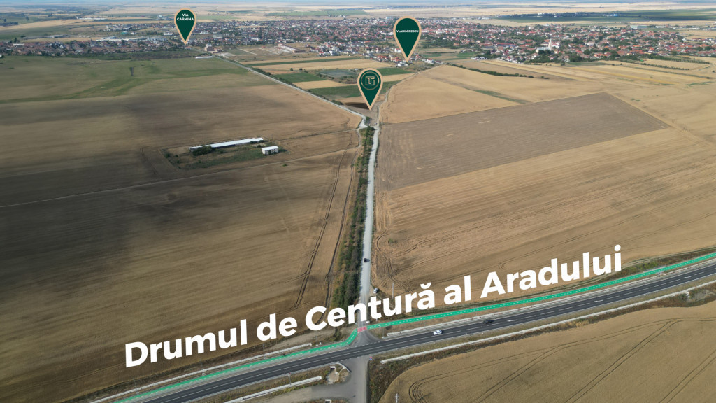 Teren intravilan de 5.000 mp în PUG Vladimirescu