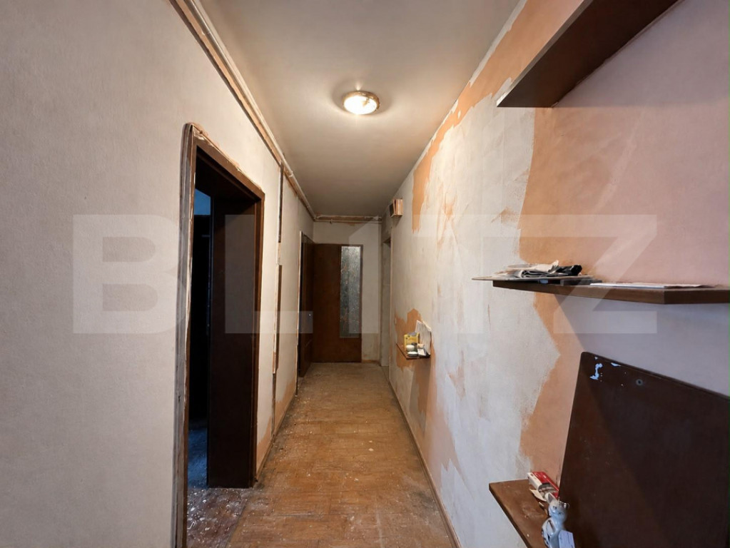 Apartament 3 camere, 62 mp, gradina si balcon,zona Cetate-Ka