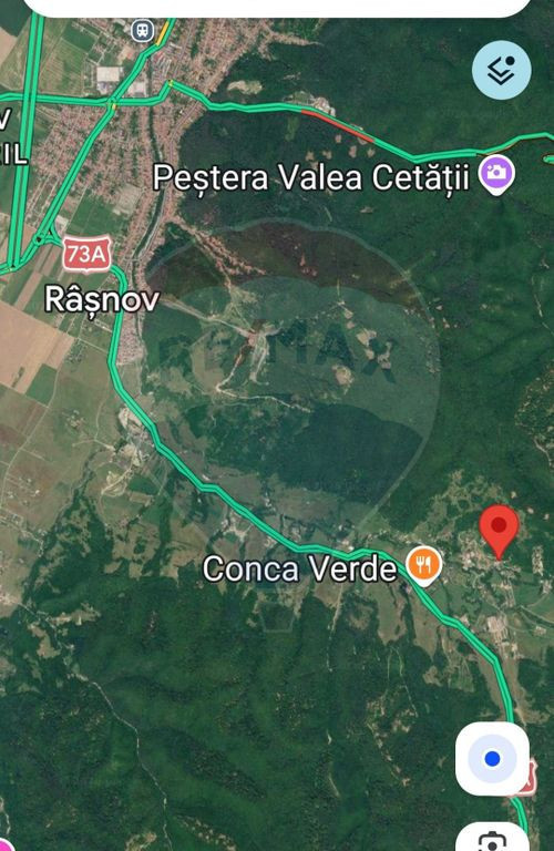 Teren 2,000mp Rasnov / Strada Coltii cheii