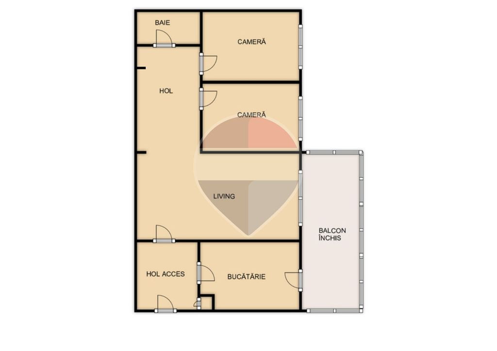 Vanzare | apartament cu 3 camere | Manastur | Aleea Gurghiu