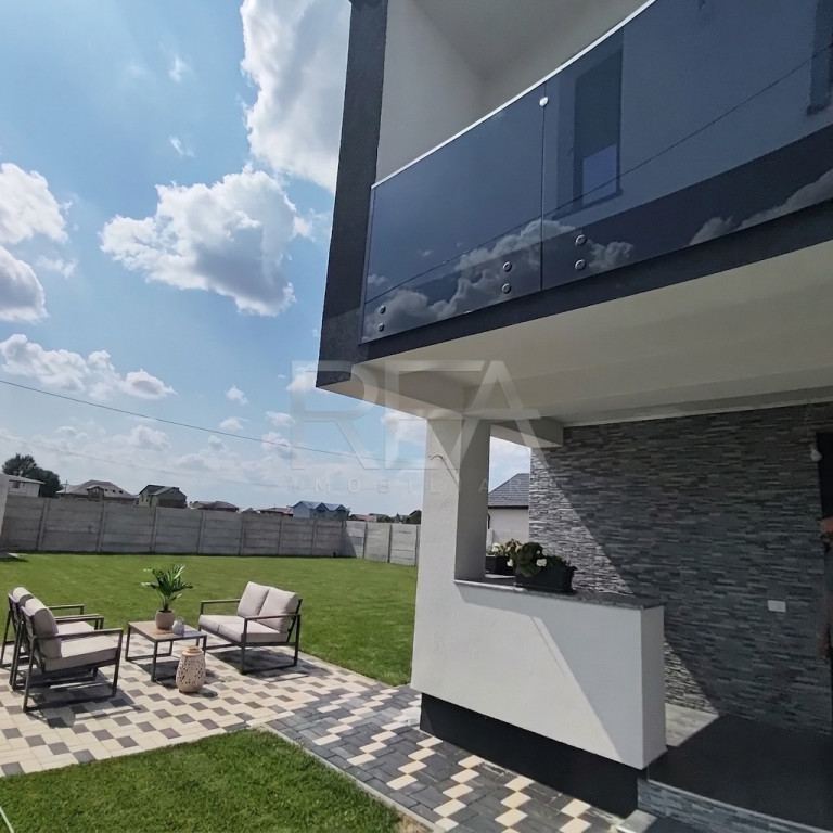 Casa Stil Mediteranean, P+1, Domnesti, toate utilitatile