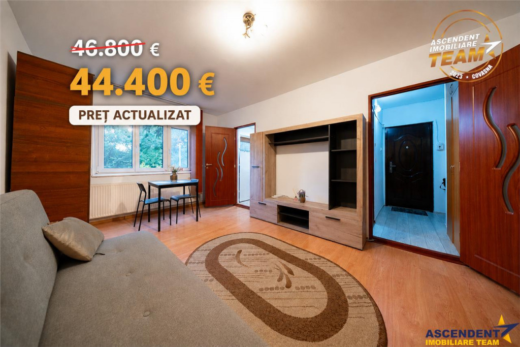 Garsoniera cu potential de investitie si venit imediat, Cent
