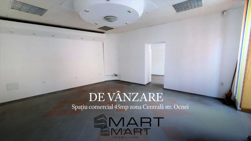 Spațiu comercial 45mp zona Orasul de Jos