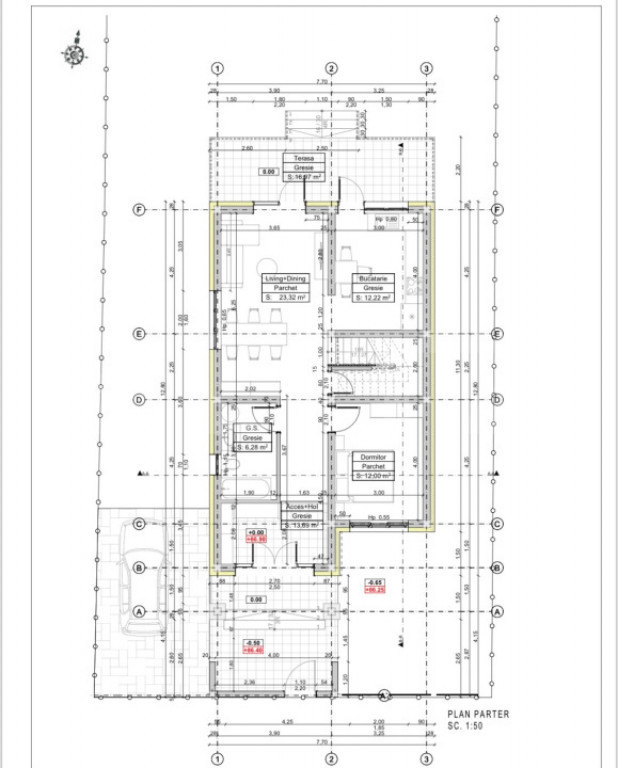 Casa individuala cu 5 camere Parter + Etaj in Ronat