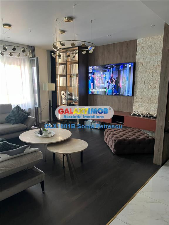 Apartament superb de lux 3 camere Asmita Gardens vedere pano