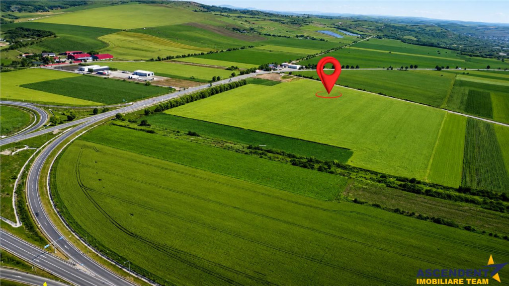 Teren logistic 8.397 mp, Ludus: Vizibilitate si acces direct