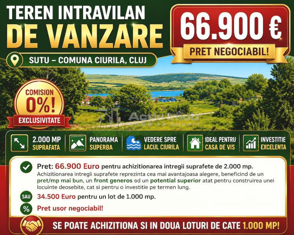 - Spatiu Comercial Apartament Garsoniera - Clinceni -