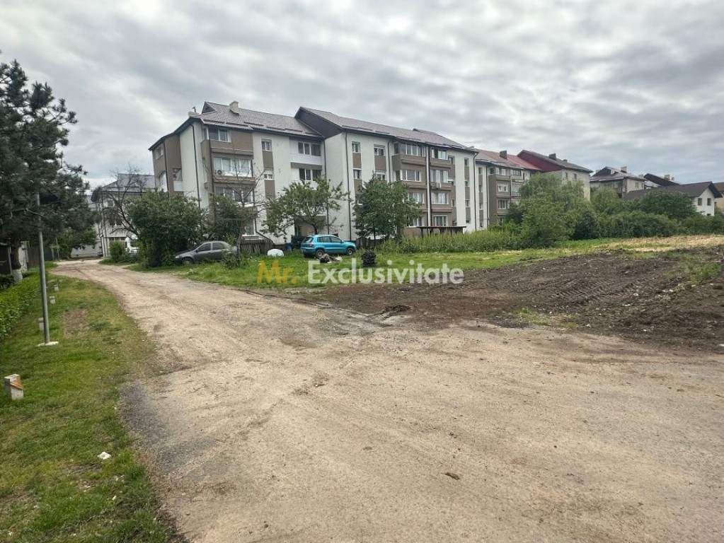 Teren intravilan 454 mp, zonă mixtă CM, central Ghermă...