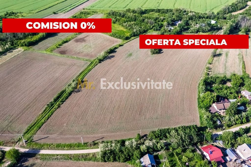 0% Comision Teren intravilan de 5830 mp - Com. Rociu jud....