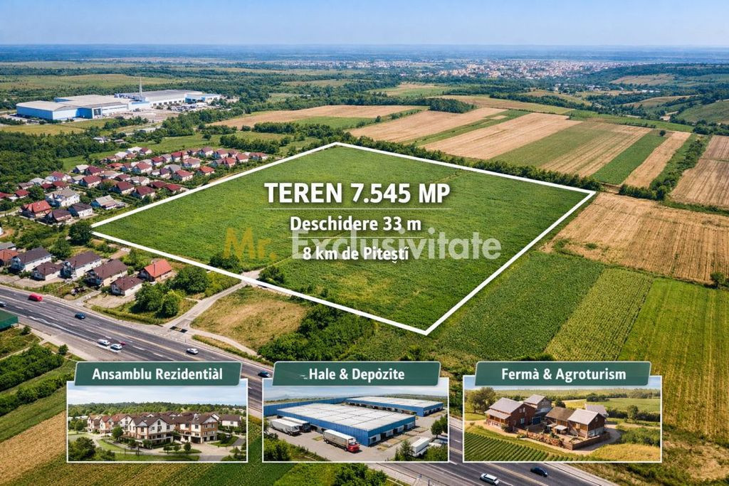 Oportunitate de investitie! Teren intravilan Maracineni 7...