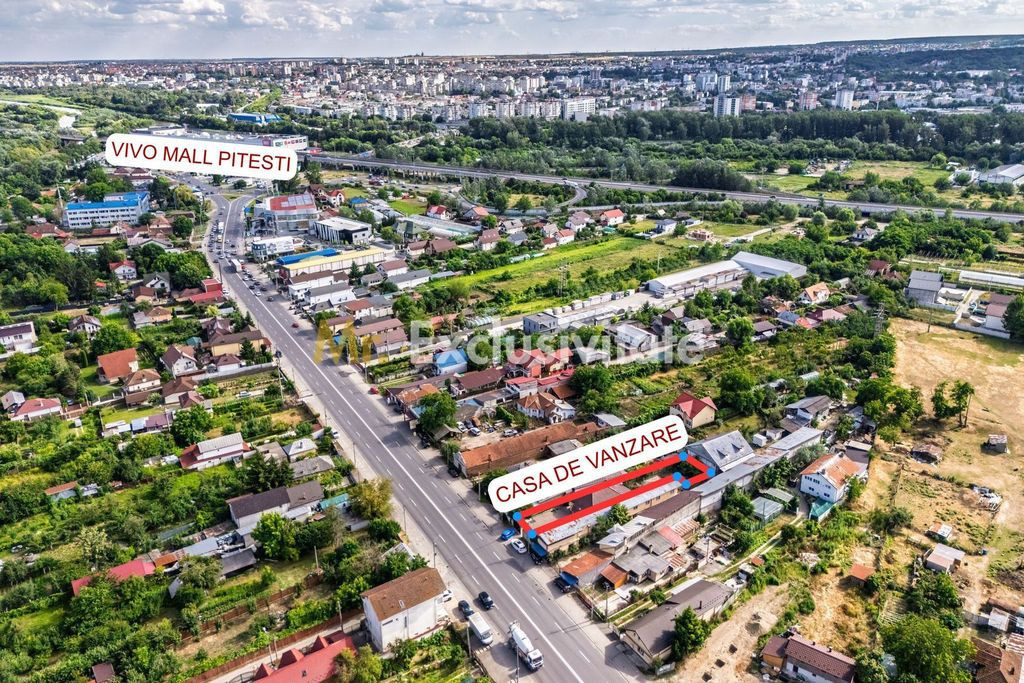 Casă cu teren de 634 mp și beci | Calea Câmpulung, Pit...