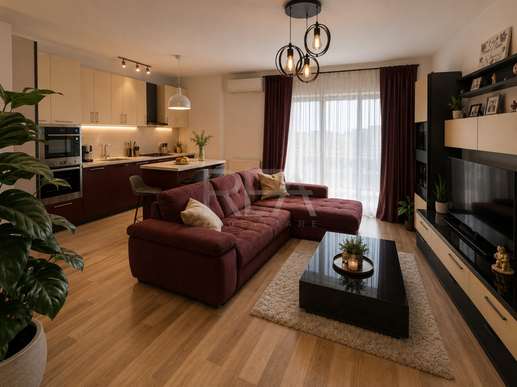 2 camere Ozana, centrală, et. 4, an 2019, metrou, 66 mp