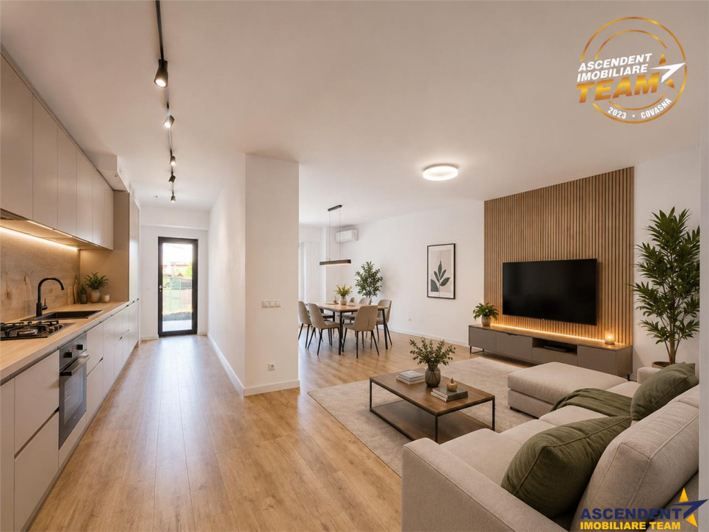 Premiera in judetul Covasna! Apartament NZEB A , gradina pro