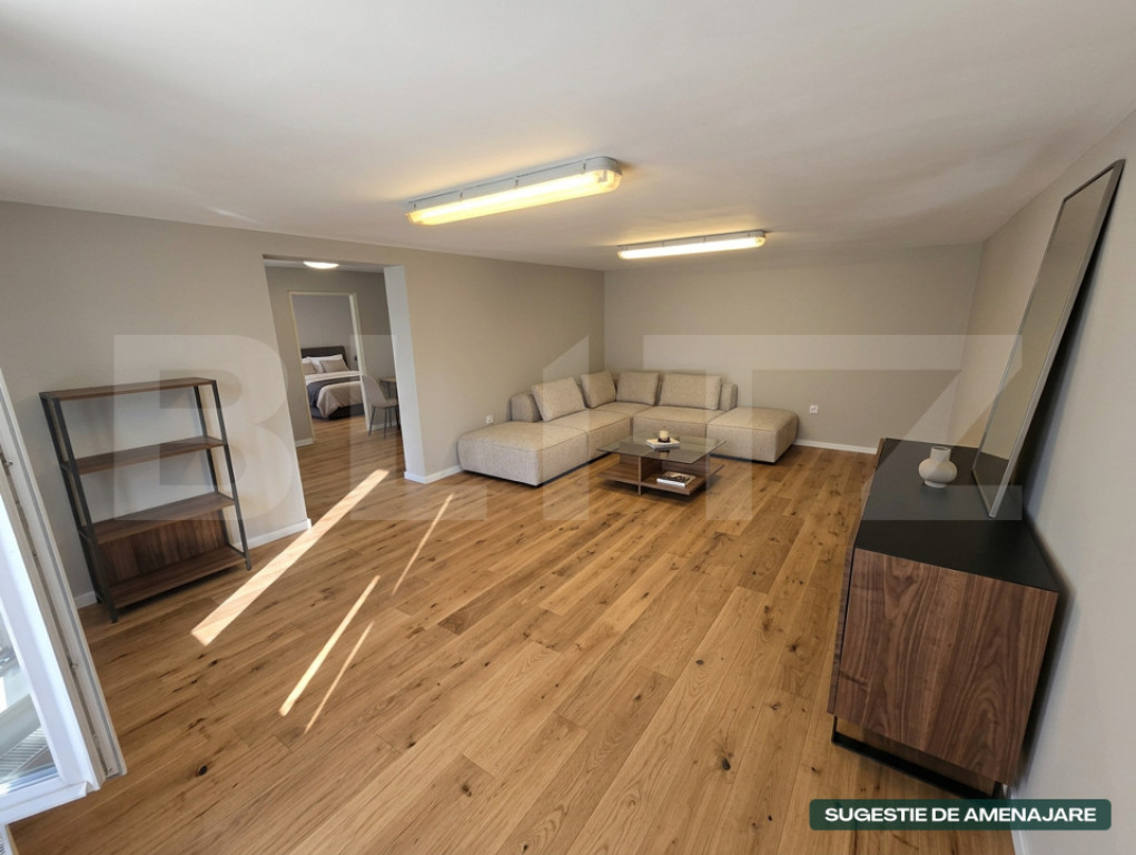 Apartament de vânzare cu 3 camere, open space, Brădet