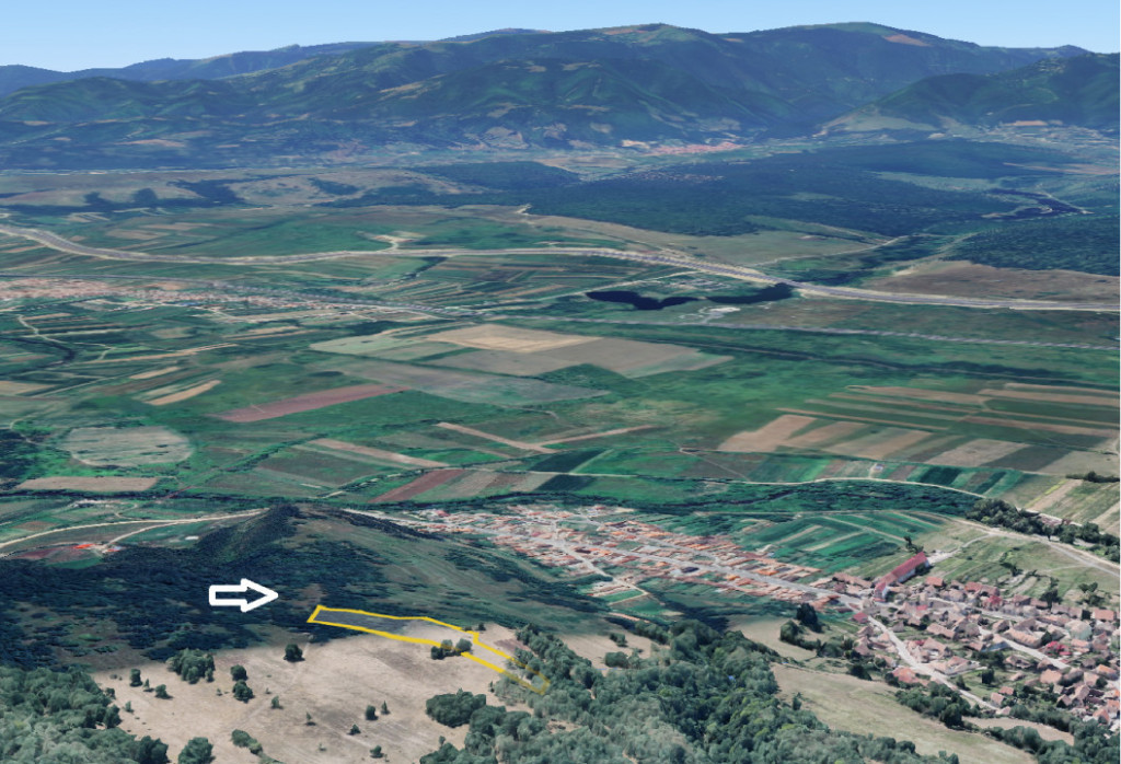 Teren extravilan 5500 mp, la padure zona Selimbar (Mohu)
