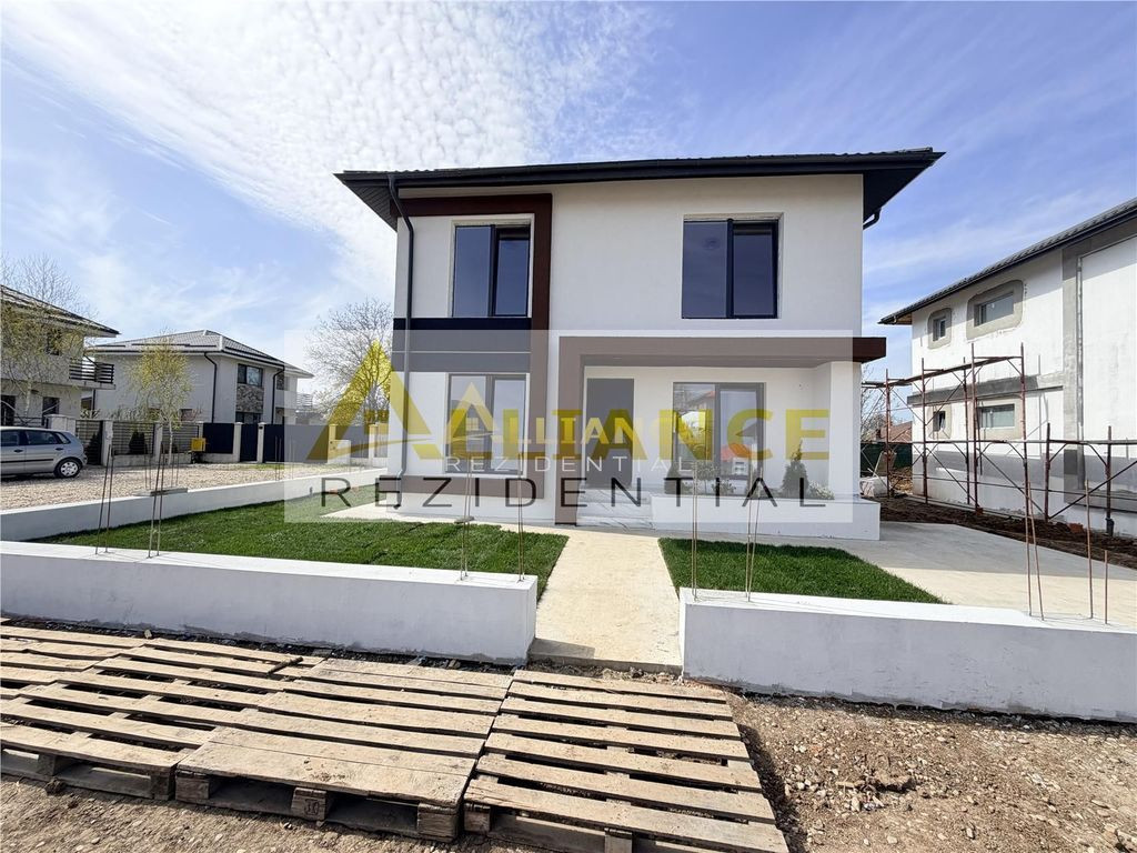 Vila Individuala Moderna 4 Camere - Primaria Berceni Tere...