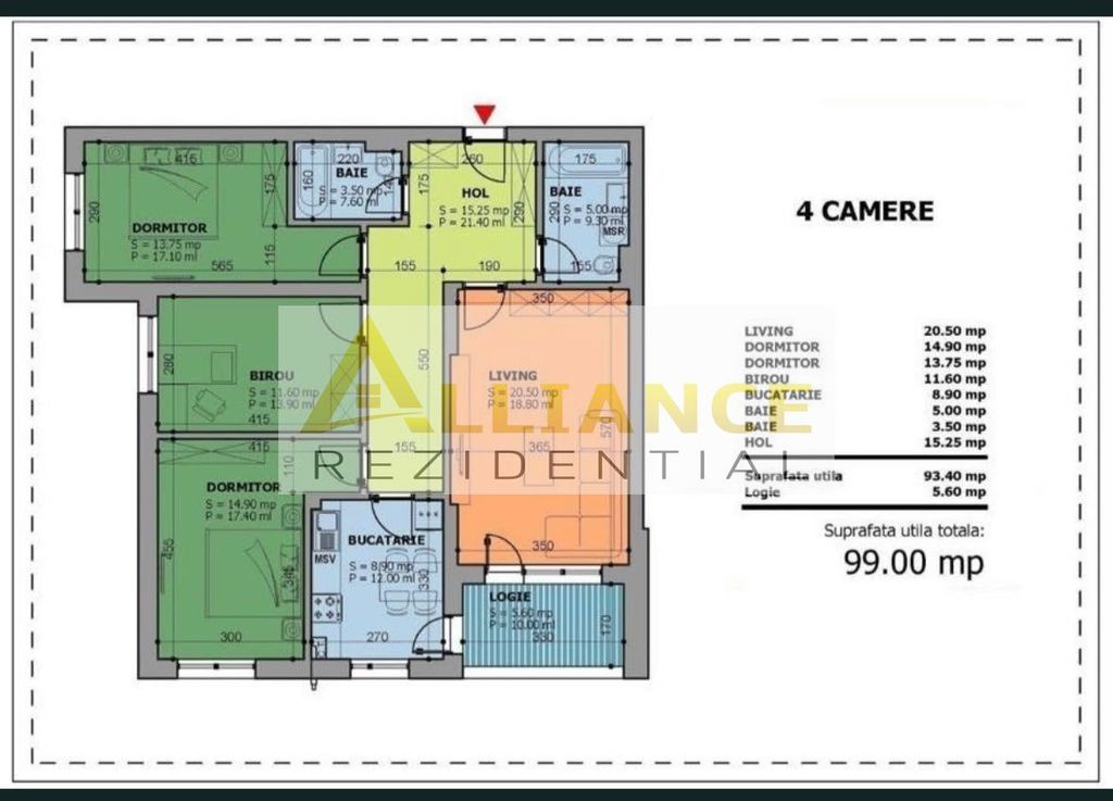 Sector 4 Apartament 4 Camere Cavar