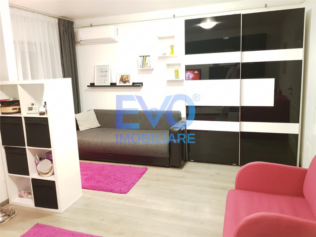 Apartament 1 camera, 36mp, decomandat, mobilat, Pacurari Com