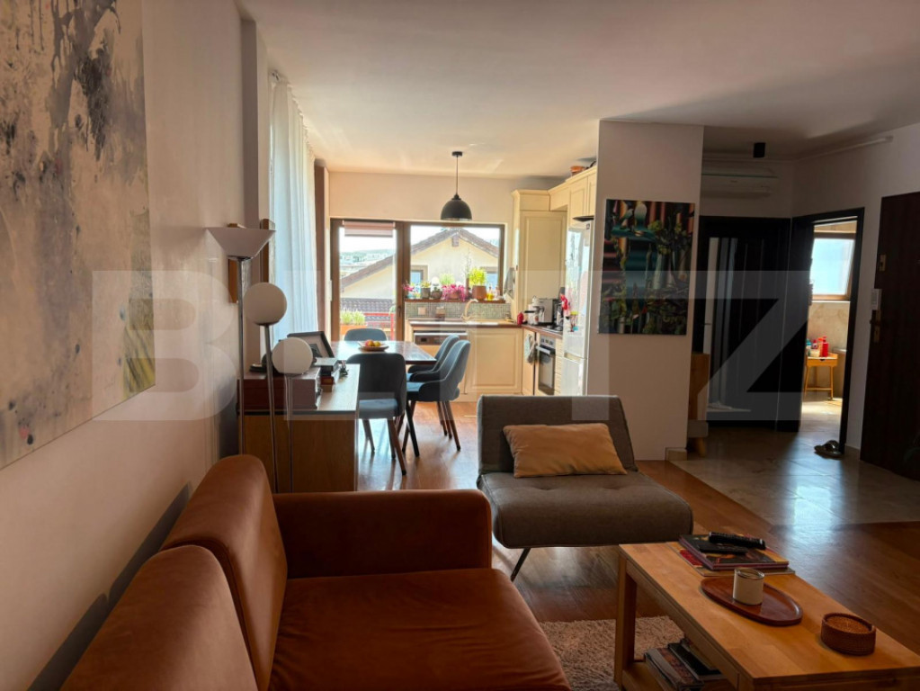 Apartament 3 camere, 77 mp,+22 mp terase, parcare inclusa, B