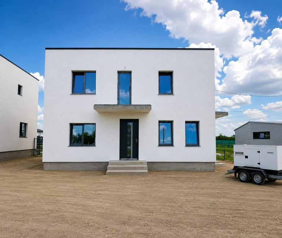 Casa noua Albota 188 mp, teren 420mp, se preda la cheie