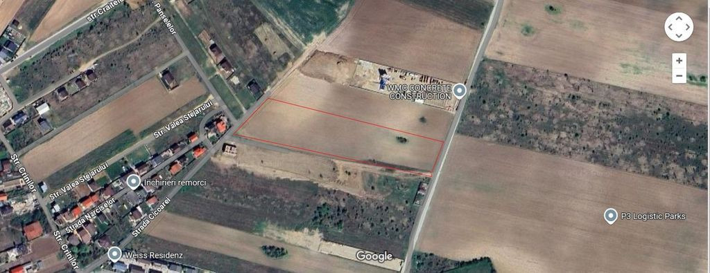 Dragomiresti Valea - Langa Centura, teren 15.600 mp, 35E/mp