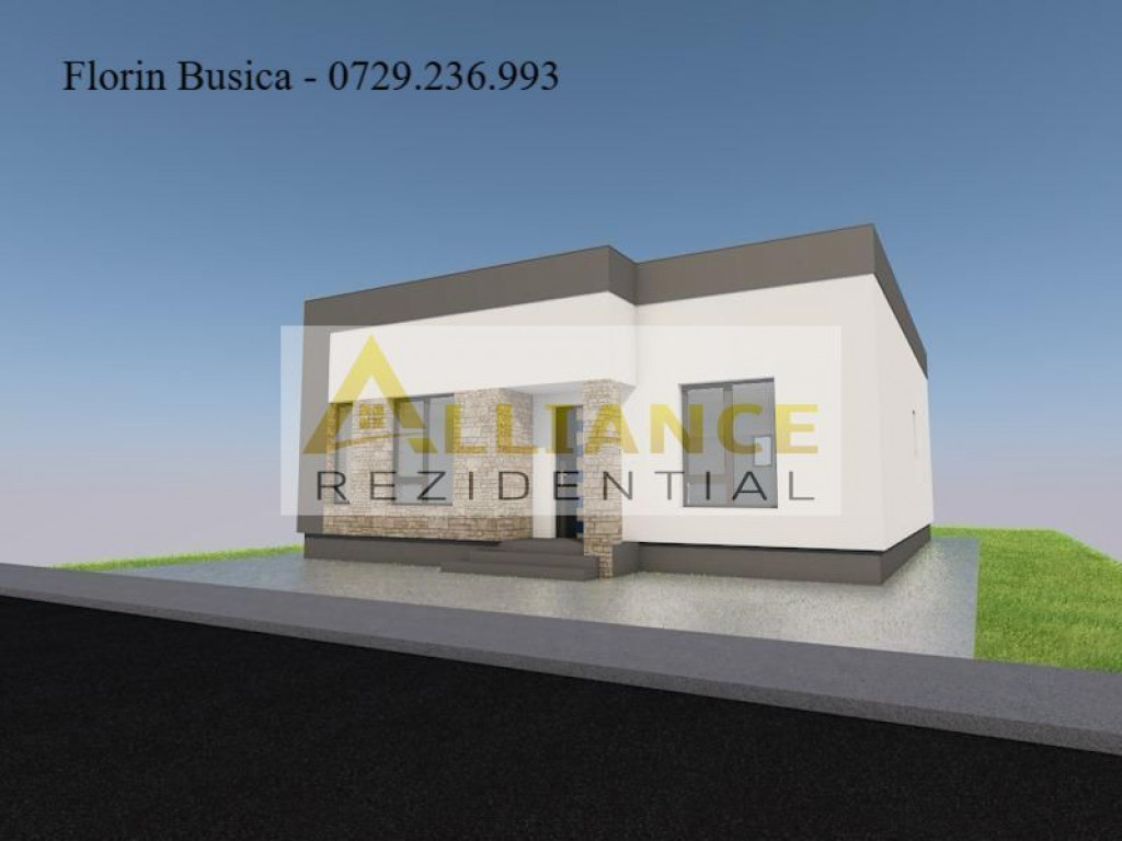 Casa individuala parter ~ 4 camere 2 bai ~ teren 469mp