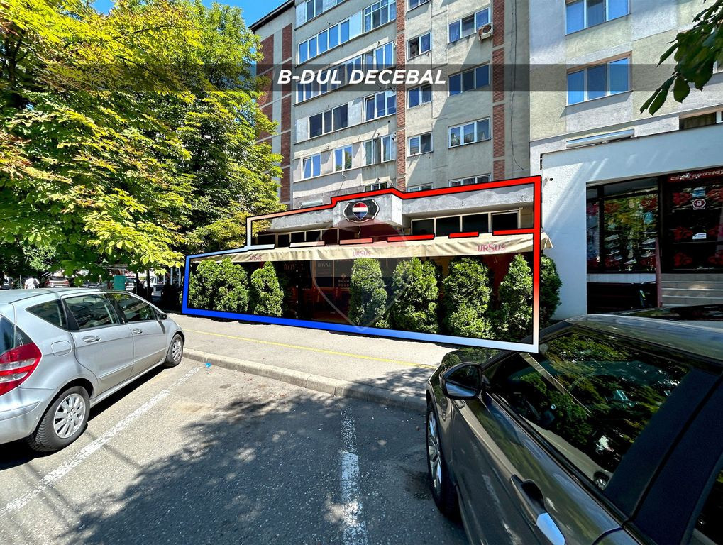 Spațiu Comercial de Închiriat 170M2 | Bulevardul Deceba...
