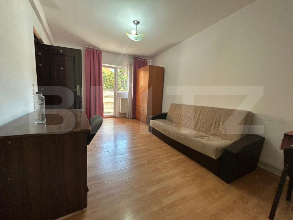 Garsonieră de închiriat, 25 mp, zona Mărăști