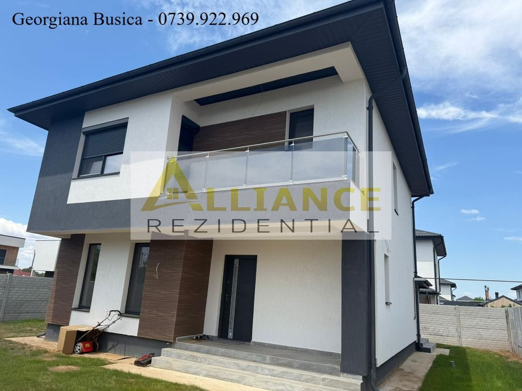 Casa individuala P+1E || 5 camere 3 bai + dressing || ter...