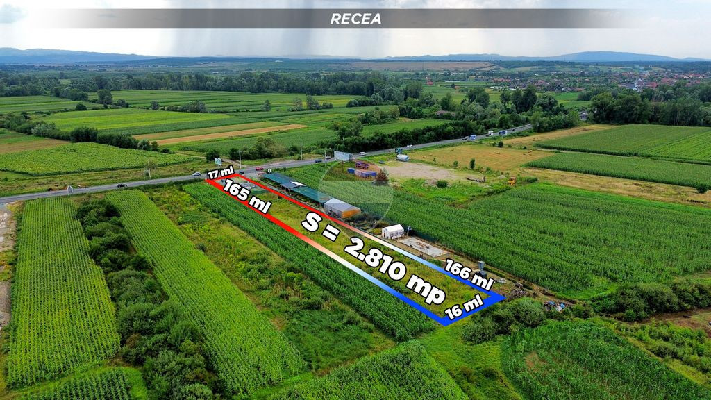 Teren 2.810 mp | Str. Europa, Recea | Zonă comercial-ind...