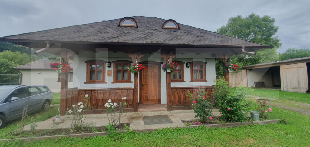 Casa moderna si hala cu ateliere cu 3300 mp teren- in Vatra