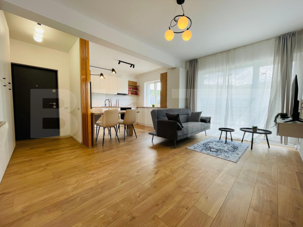Apartament la cheie, incalzire in pardoseala, parcare subter