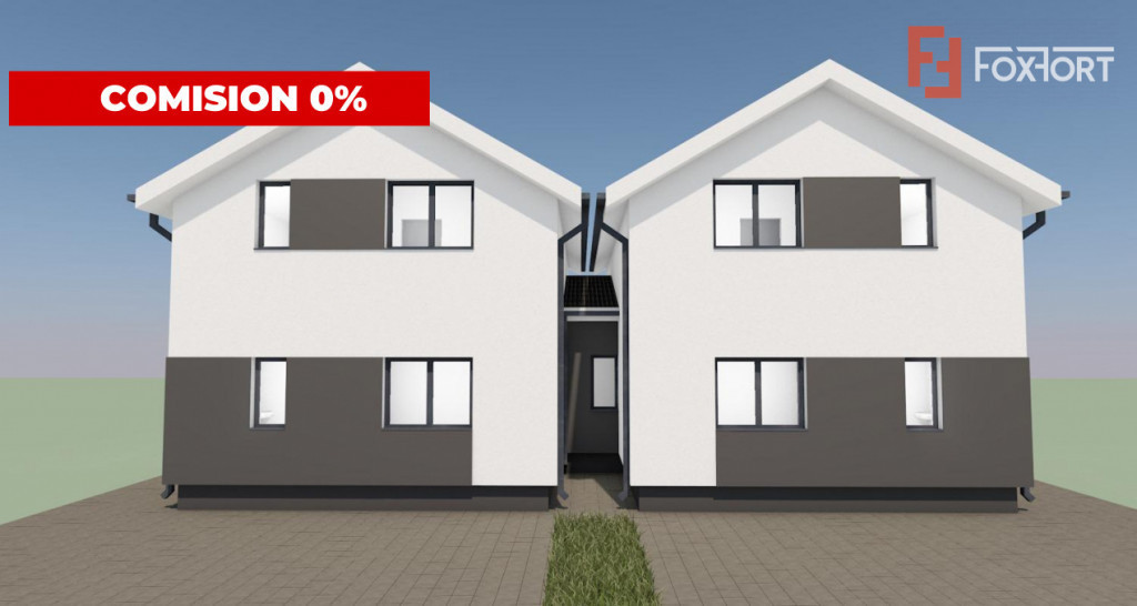 Duplex cu 4 camere, despartit prin camera tehnic - zona Urse