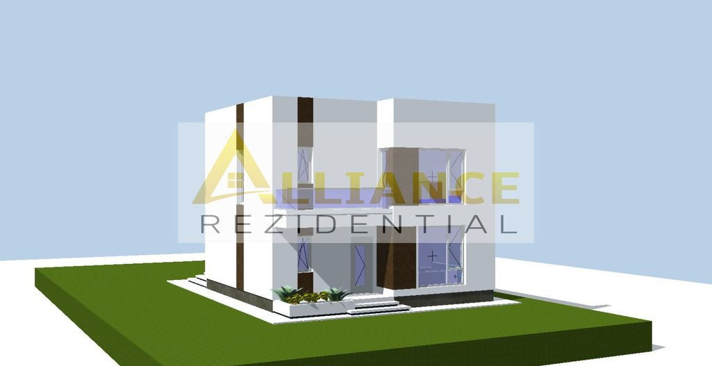 Vila individuala P+1E || 4 camere 2 bai || 451mp teren