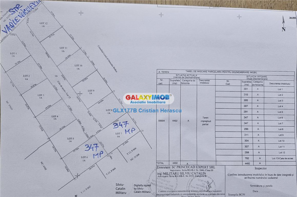 Buftea Str Vasile Voiculescu 347 MP rezidential