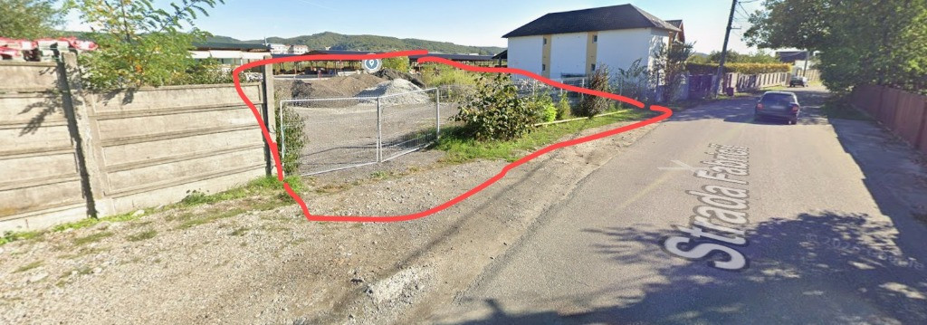 Teren intravilan 621 mp, deschidere 27,5 m