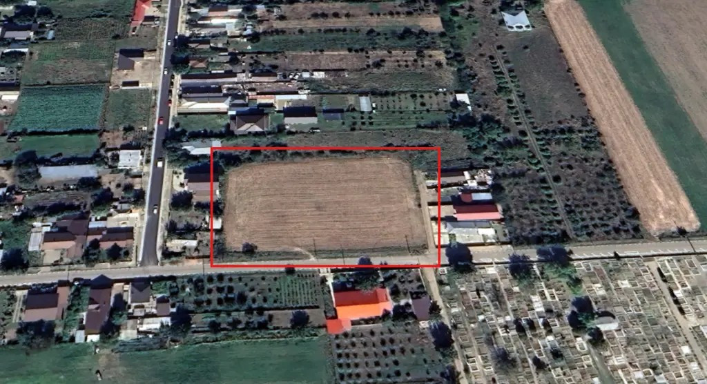 TEREN INTRAVILAN 4.900 MP – COSMEȘTI, GALAȚI | ASFALT + UTILITĂȚI