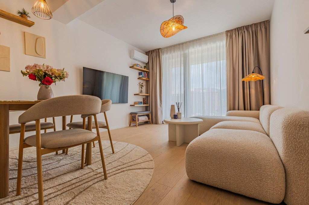 Apartament 2 cam PREMIUM | mobilat&ut| parcare subterană | Cosmopolit
