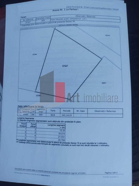Vânzare 2 loturi de casă Dobreni Giurgiu