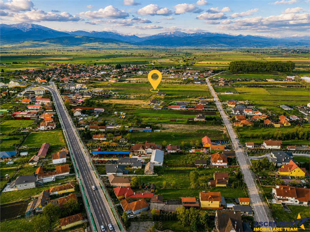 FILM! Terenuri intravilane de 680mp de , cu utilitati, Targu