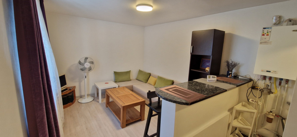 Apartament 2 camere decomandat, Parter, Curte comună, Barie