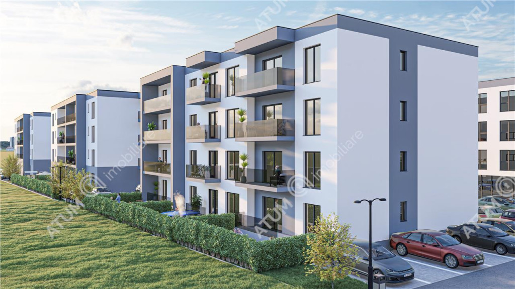 Comision 0 Apartament la cheie cu 2 camere cu balcon etaj 2