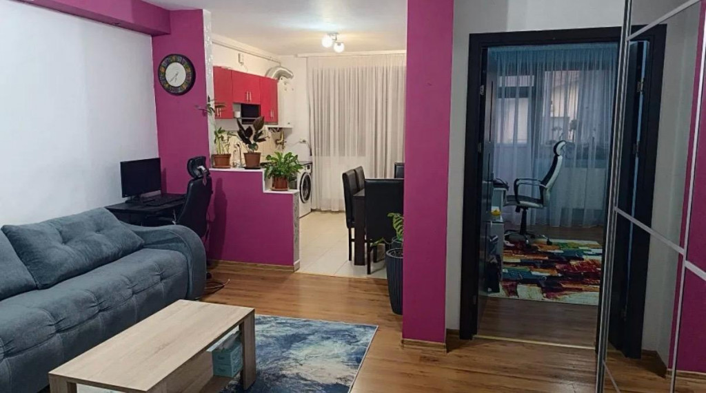 Apartament 2 camere semidecomandat 46,44 MP Zona TERRA