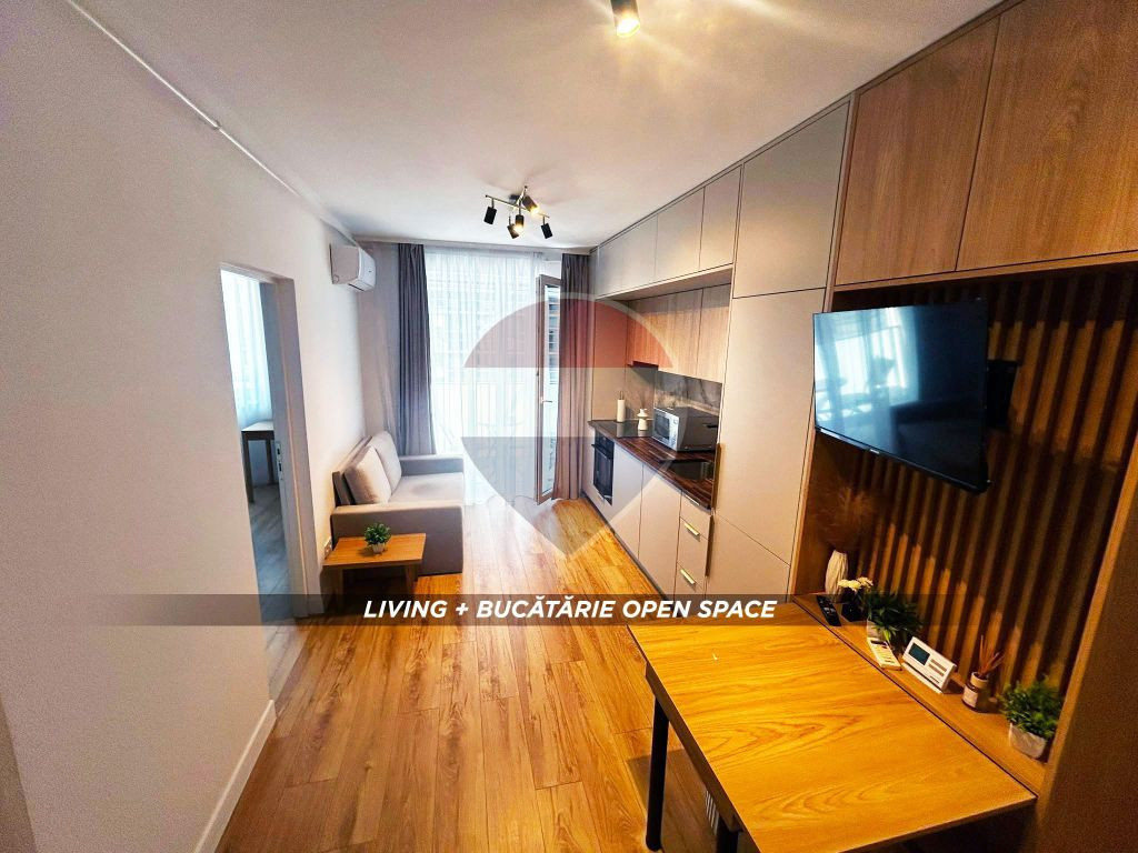 De închiriat: Apartament 2 camere, bloc nou + loc de par...