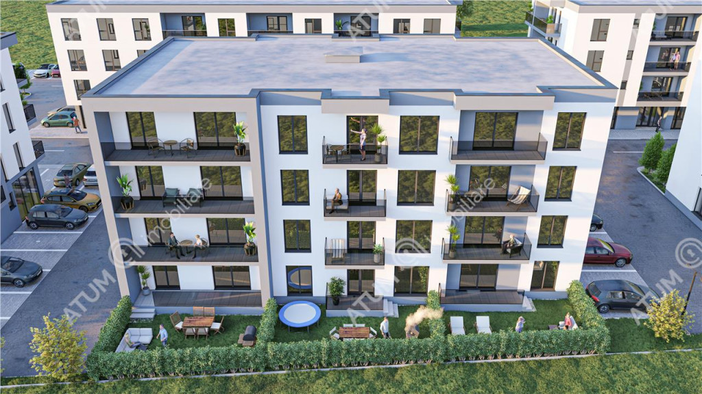 Apartament intabulat cu 3 camere finisat la cheie etaj 2 zon