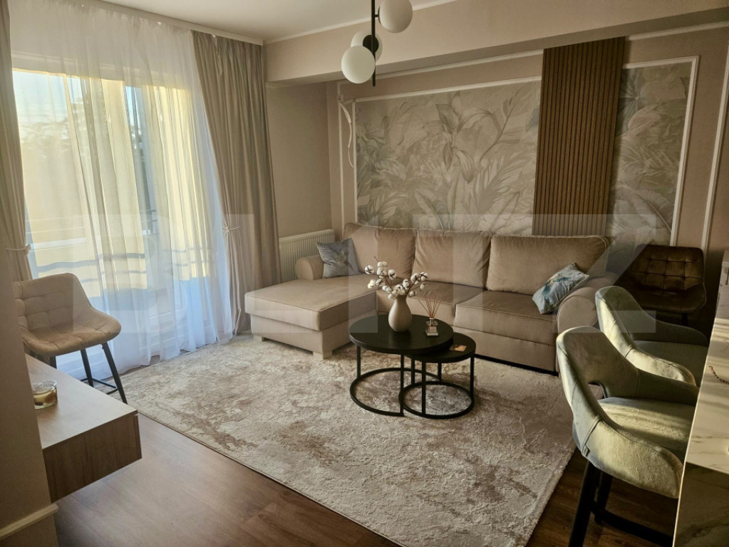 Apartament 2 camere 53 mp, etaj 2, complex rezidential, zona