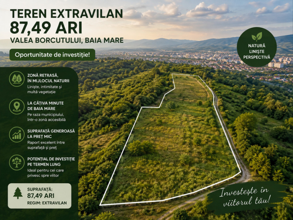 Construiește-ți casa cu cea mai frumoasă vedere din Baia