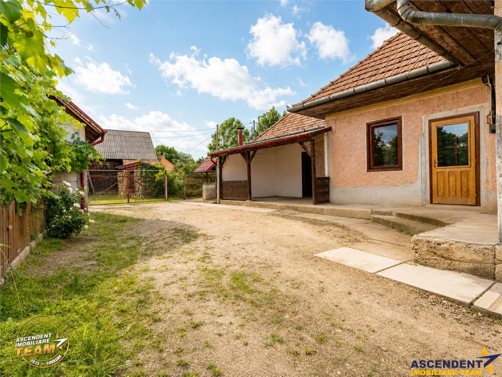 Ansamblu: Casa atelier sura 1.123mp teren, Sat Lunga,