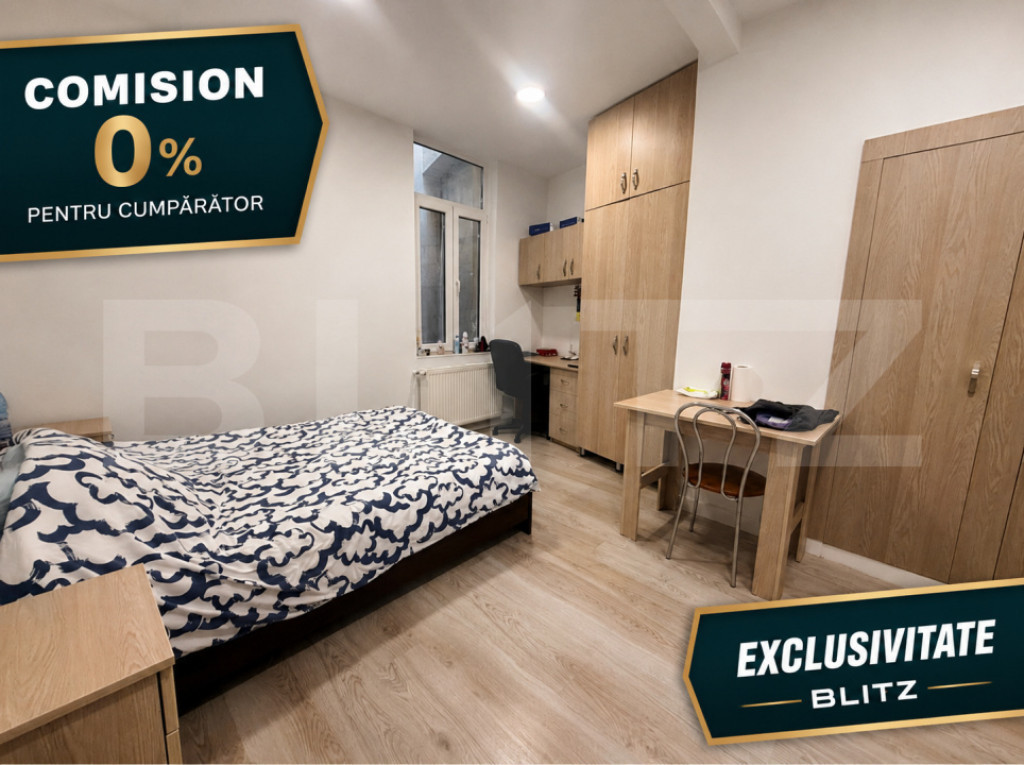 EXCLUSIV BLITZ / Garsoniera / Ultra Central / Calea Motilor