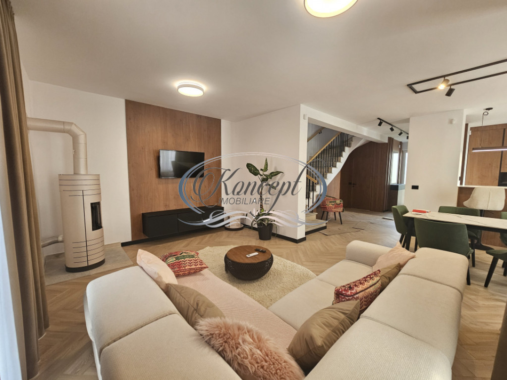 Gilau, casa premium la cheie cu 2 parcari